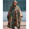 Rain Poncho Woodland Ripstop US Military Style [Mil-Tec] - Camo, Fabric,