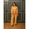 Party Wear Women's Ethnic Kurta Pant Set Indian Designer Top Kurti Cord Set