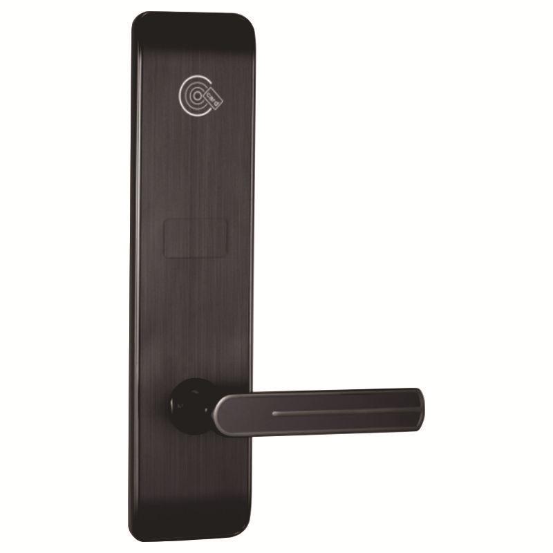 Smart Electronic Door Lock with Card Swipe and Password for B&B and Apartment Rentals