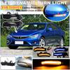 Left & Right Dynamic Led Side Wing Mirrors Turn Signal Light Indicator Lamp for Toyota iQ Camry Prius Prius+ Crown Mark X Avalon