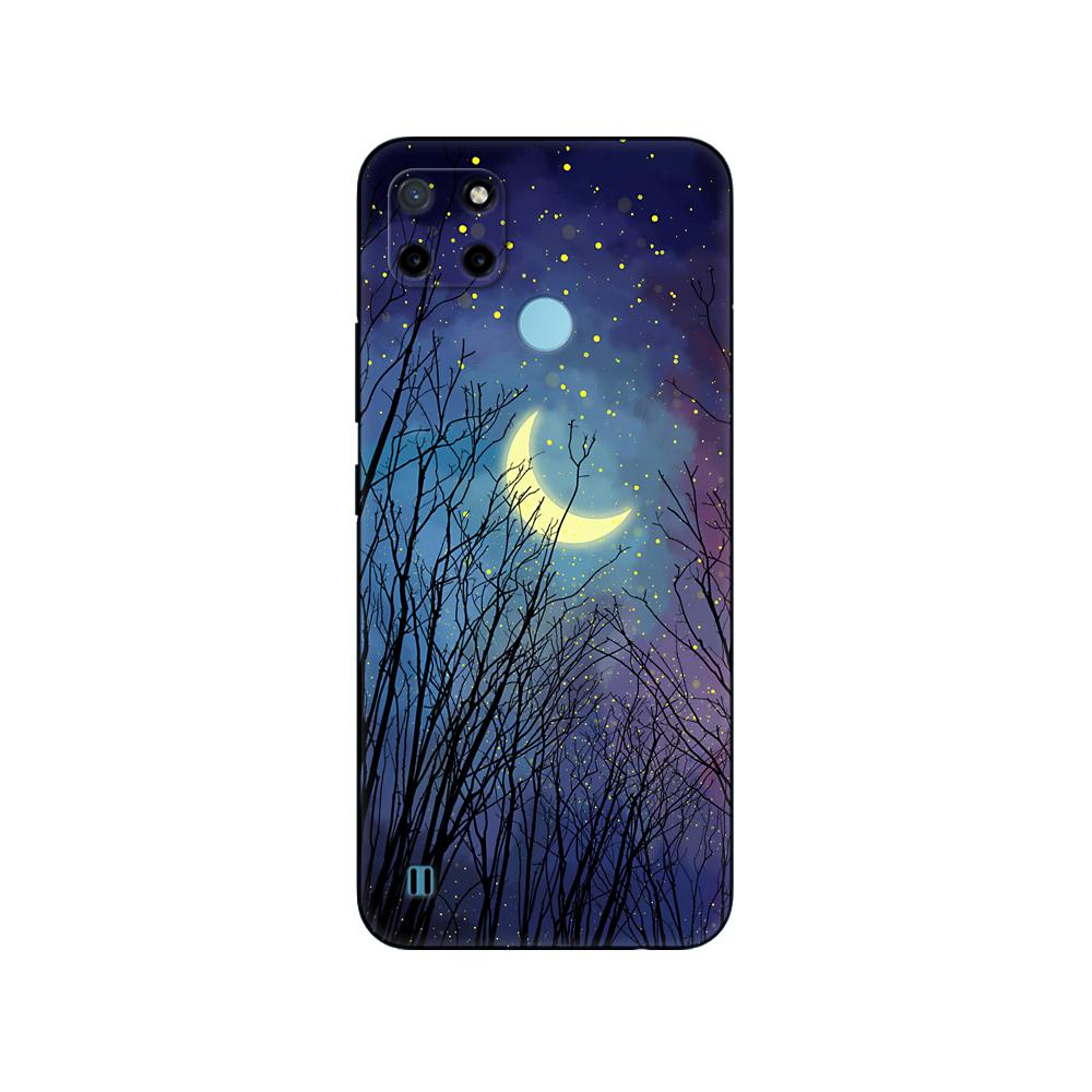 For Realme C21Y C25Y Case Silicon Phone Back Cover For OPPO Realme C21Y C25Y 4G Soft Case RMX3261 Coque 6.5inch Black Tpu Case