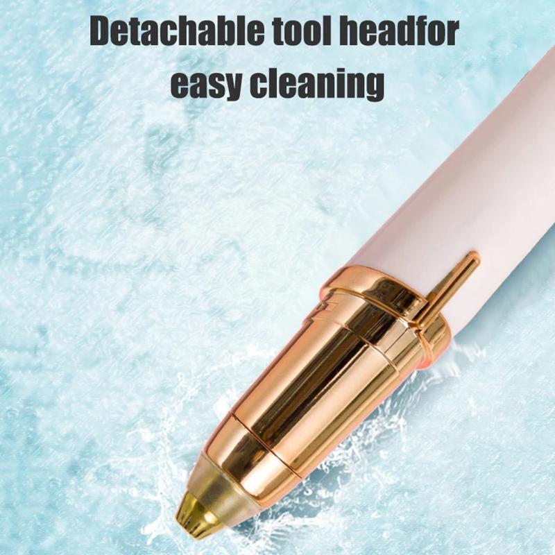 Electric Eyebrow Trimming Tool Portable For Beginners Automatic Electric Eyebrow Trimmer Nose Hair Shaving Brush Scraper