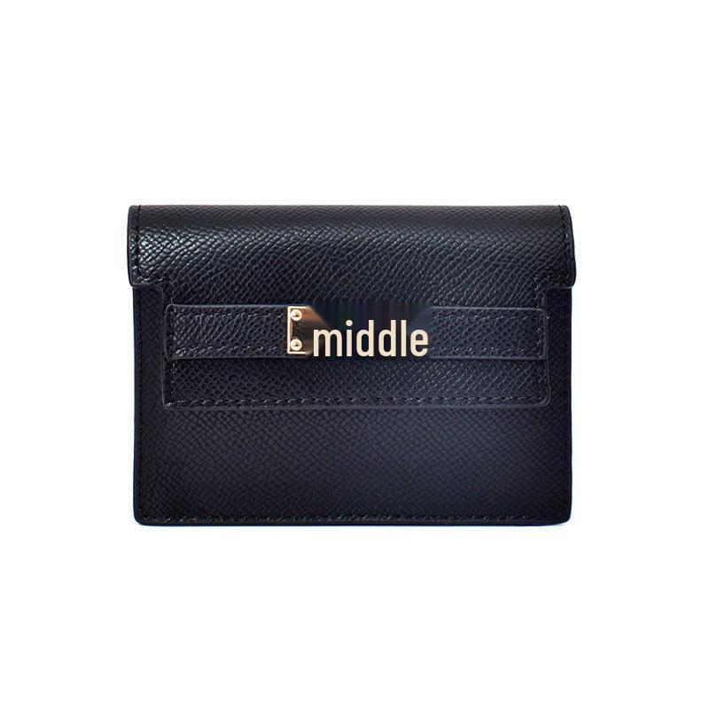 Women's High-end Accordion Coin Purse with Multi-card Slots