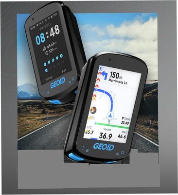 Zmart Geoid CC600 Écran Couleur Vélo Intelligent Sans Fil Vélo 11 Cyclisme Cadence de Cyclisme Entraînement Cycliste Route Montagne Itinéraire Intelligent Instruction Japonaise