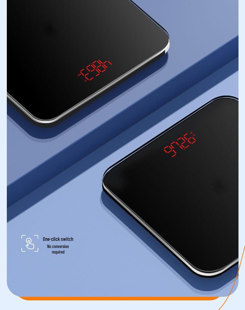 High Precision Rechargeable Household Body Weight Scale - Durable & Accurate