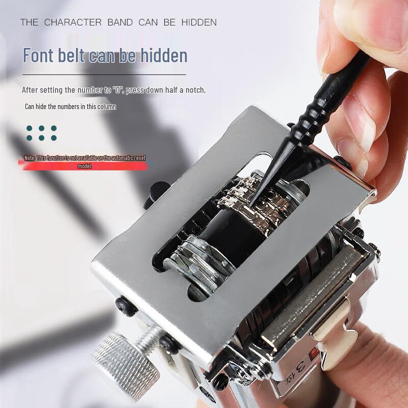Automatic Reset Page Numbering Machine