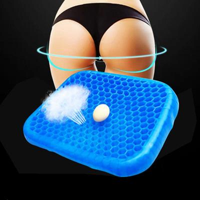 Oversized Elastic Padded Gel, Gel Cushion For Sitting Honeycomb Cushion For Car Or Sofa, Cervical Care Pad