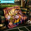 1PC Custom Name Blanket Edd Eddy Adventure Flannel Blankets Patterns Throw Blanket All-Season Soft Gift for Couch, Bed, Camping, Birthday Gifts