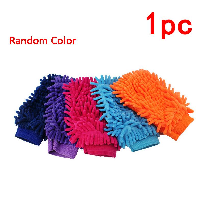 

Double-sided Motorcycle Care Cleaning Gloves Cleaning Cloth Towel Microfiber Washable Car Washing Gloves Washing Accessories