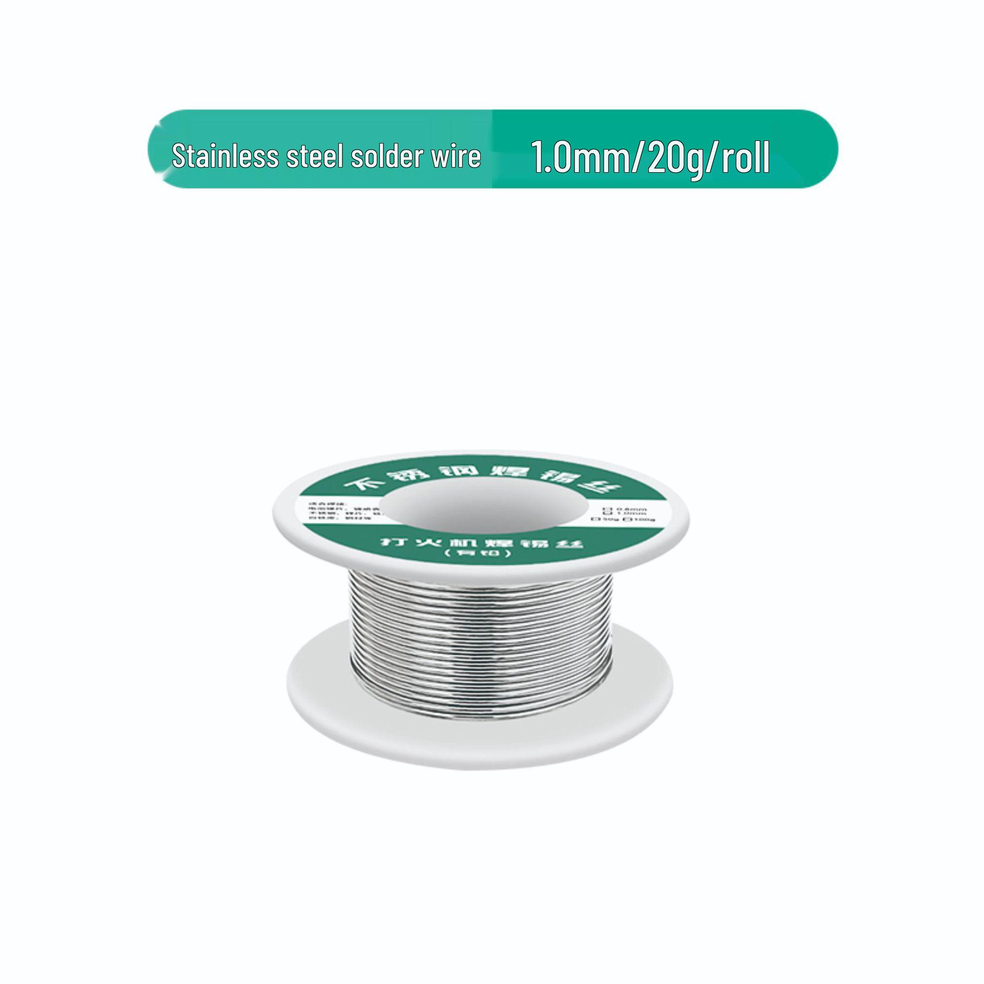 

Припой из нержавеющей стали, зажигалка, олово для ремонта и сварки