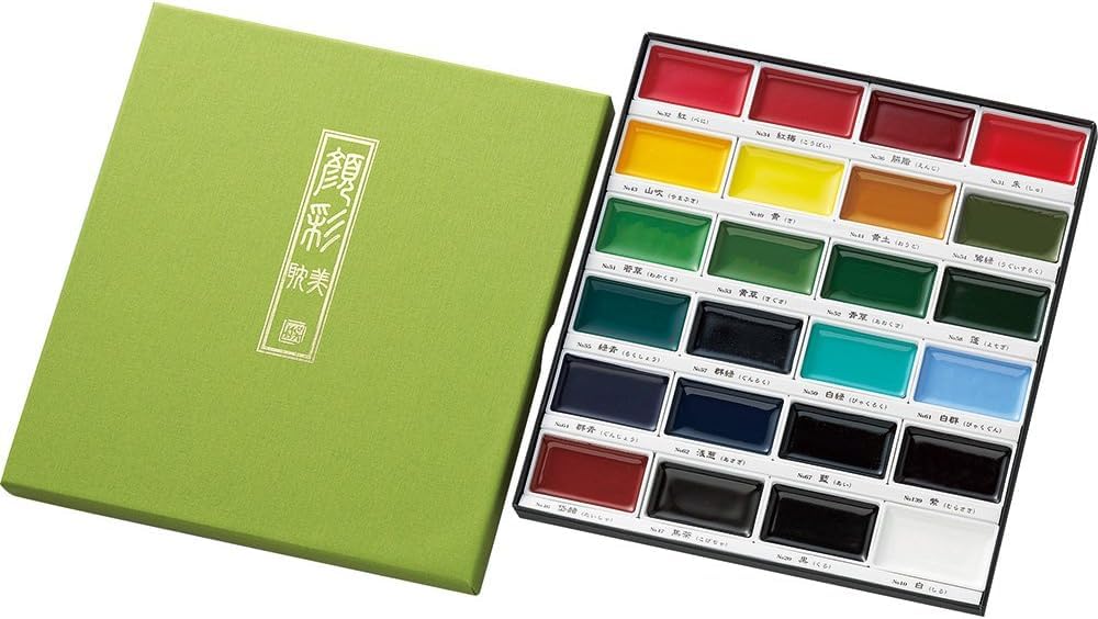 

Краска Kuretake Gansai Aesthetic 24 цвета MC20/24V