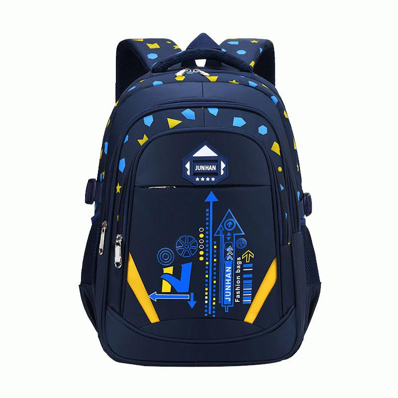 Children Printing School Bag Light Weight Backpack Spine Protection Waterproof