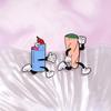 Style Unique Animal Alloy Brooch With Cartoon Duck Design For Summer 2024 Accessories Fashion