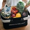 DEAN & DELUCA Aluminum Handle Cooler Bag, Black