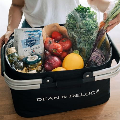 DEAN & DELUCA Aluminum Handle Cooler Bag, Black
