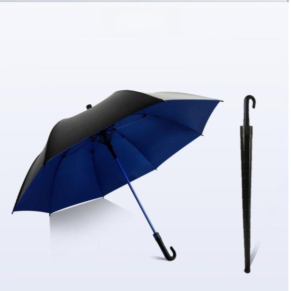 Lightweight Sun Rain Parasol Large Reinforced 8-Bone Automatic Umbrella Wind-resistant with Waterproof Sleeve