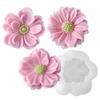 Flower Silicone Fondant Molds Multipurpose Silicone Mould Baking Tool for Making Candle Soap Chocolate Cake Decoration