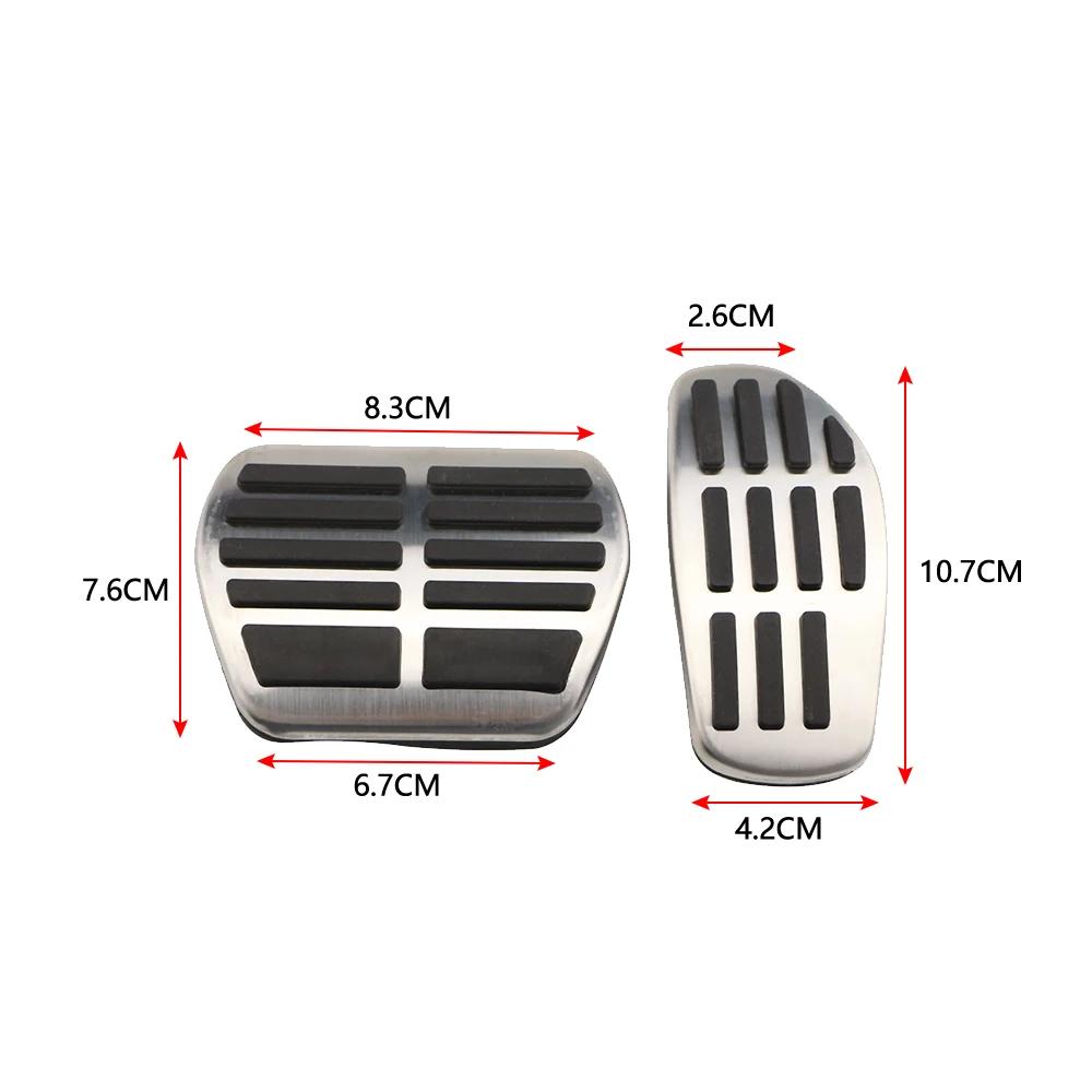 XKIN2 Autopedale für Nissan Xtrail Rogue T32 Qashqai Sport J11 Kicks für Renault Koleos Kadjar Samsung QM6 Gas- und Bremspedalabdeckung