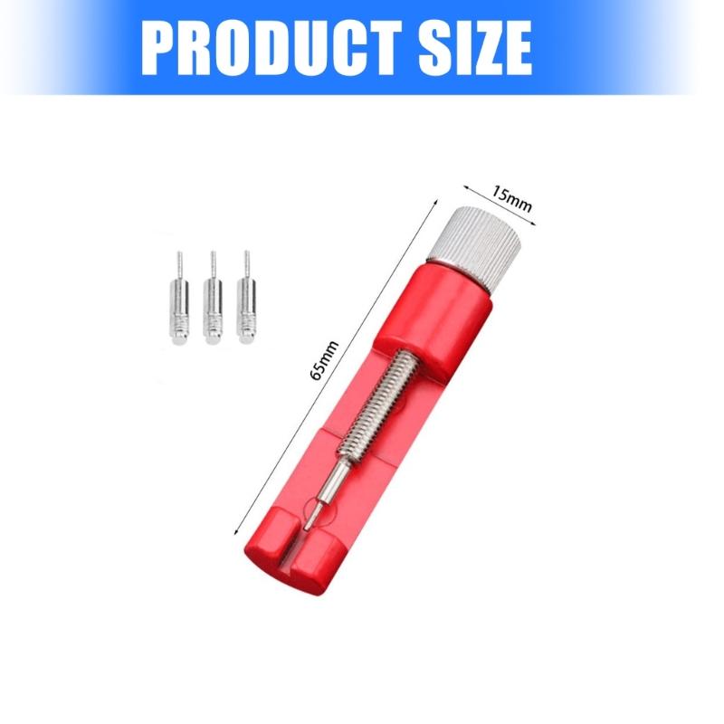 Watch Link Removal Kit Adjustable Strap Tool Spring Bar Removing Portable Watch Band Pin Removing for Watch Repair