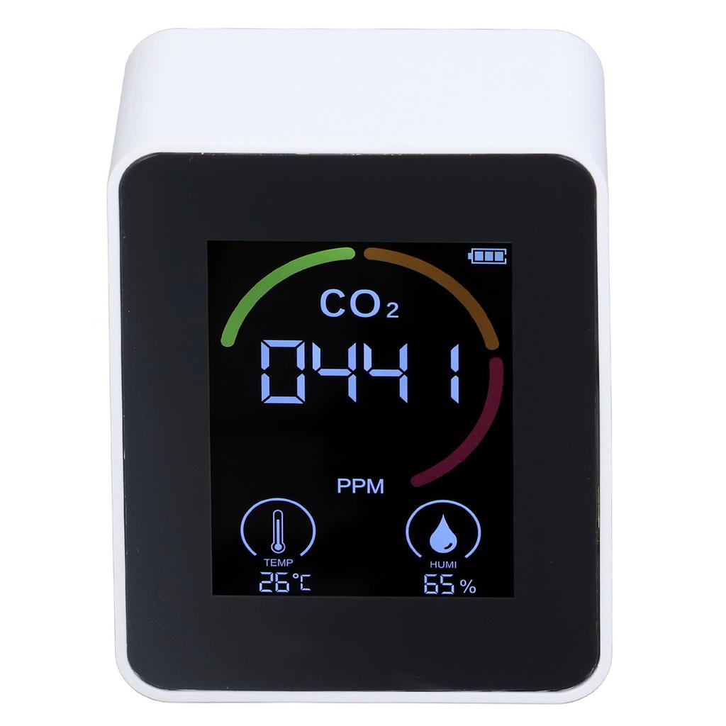 Digital Air Quality Monitor Carbon Dioxide Detector CO2 Tester Temperature Humidity Tester