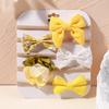 5Pcs/lot Baby Elastic Nylon Headband Newborn Sweet Flower Lace Bow Hair Bands for Babe Infant Toddler Soft Girl Hair Accessories