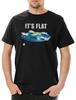 Flat Earth IV Men's T-Shirt Mens Womens Tees Top Society Symbol Logo Earth Disc Flat Shield