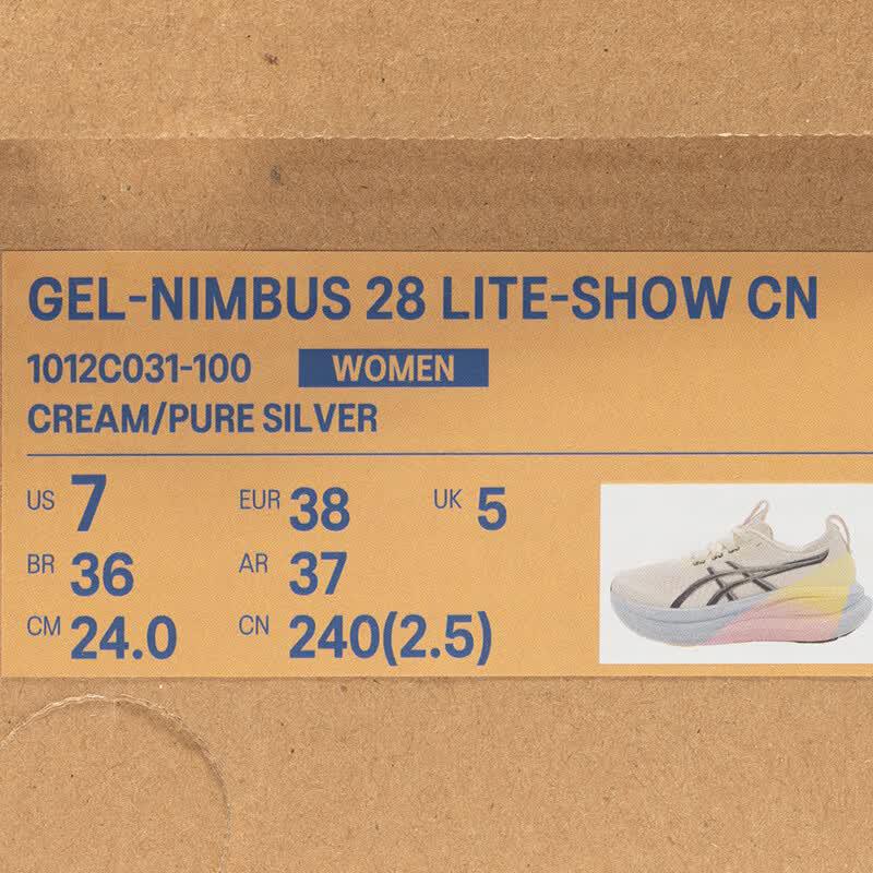 ASICS Women's GEL-NIMBUS 28 LITE-SHOW CN Running Shoes