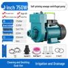 220V High-Flow Self-Priming Centrifugal Pump for Household and Septic Drainage