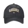 Vanderbilt Commodores Unique Graphic All Seasons Demin Trucker Hat Durable for All Seasons Summer Hat Baseball Cap For Men