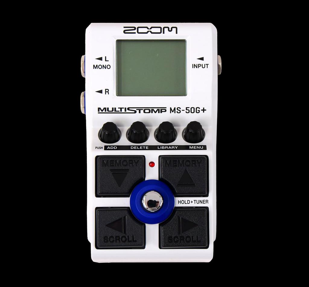 Genuine AC ZOOM Pedal [Includes Adapter] MS-50G + Multi-Stomp