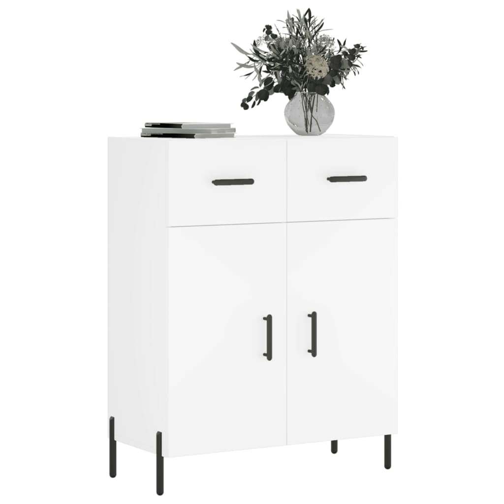 Sideboard White 69.5 x 34 x 90 cm Particleboard