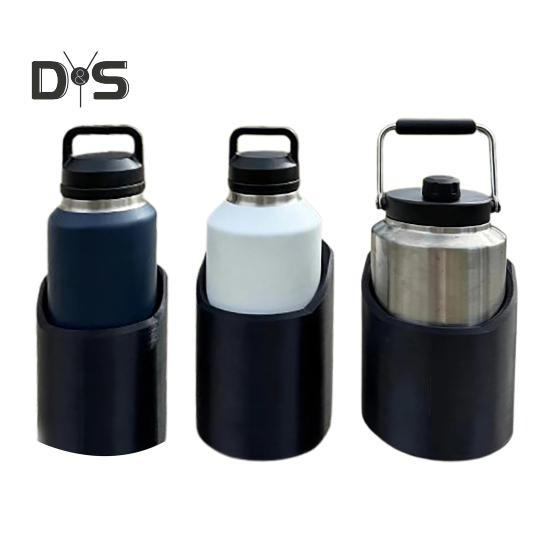 Magnetic Bottle Holder 3D Printed Gallon Jug Holder for 46 50 64oz Bottles Portable Water Bottle Storage Rack for Golf Cart Tractor Bus Lawnmower