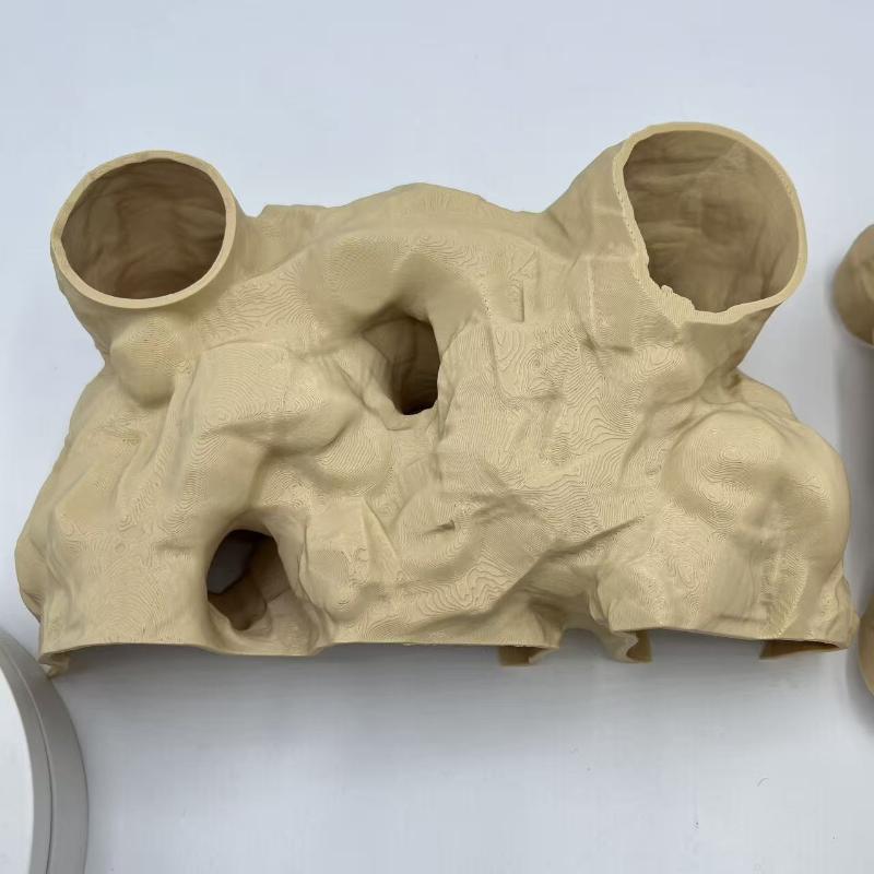 1Pcs 3D Print Natural Curve Under Gravel Tunnel Cave Aquarium Decor Fish Tank Underground Cave For Fish Reptile Shelter