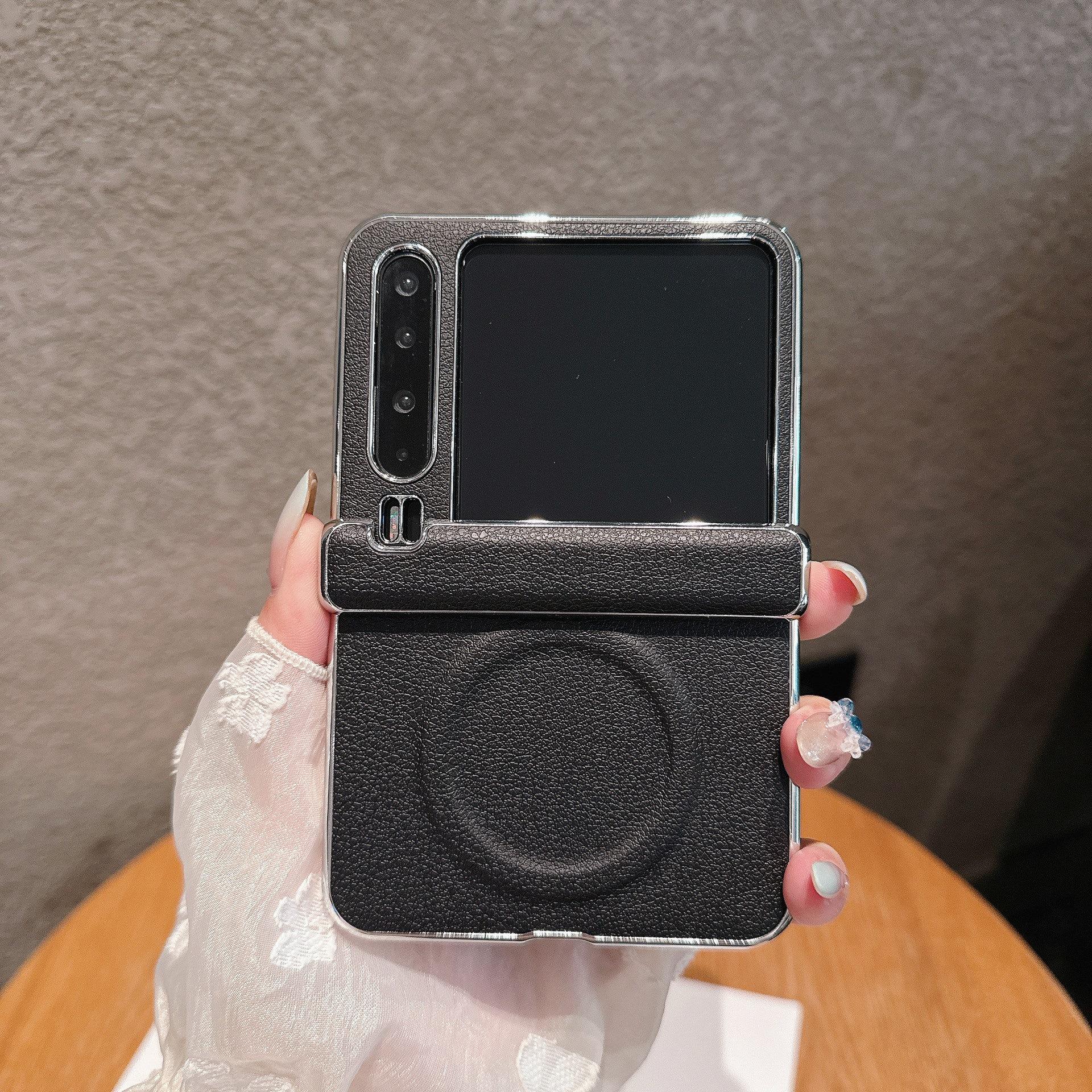 

Маленькая складная серия Новая модель Подходит для магнитного чехла для телефона Huawei Purax Novaflip Полная складная передняя часть Huawei Pura x