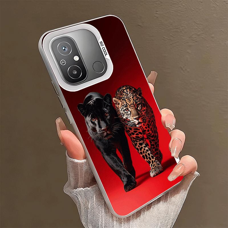 Black Panther Coole Tier Stoßfeste Handyhülle für Xiaomi Poco X7 X6 X5 X3 Pro F7 Ultra M8 Redmi 15C 15 14C 13C 12C 10C 13 12 1