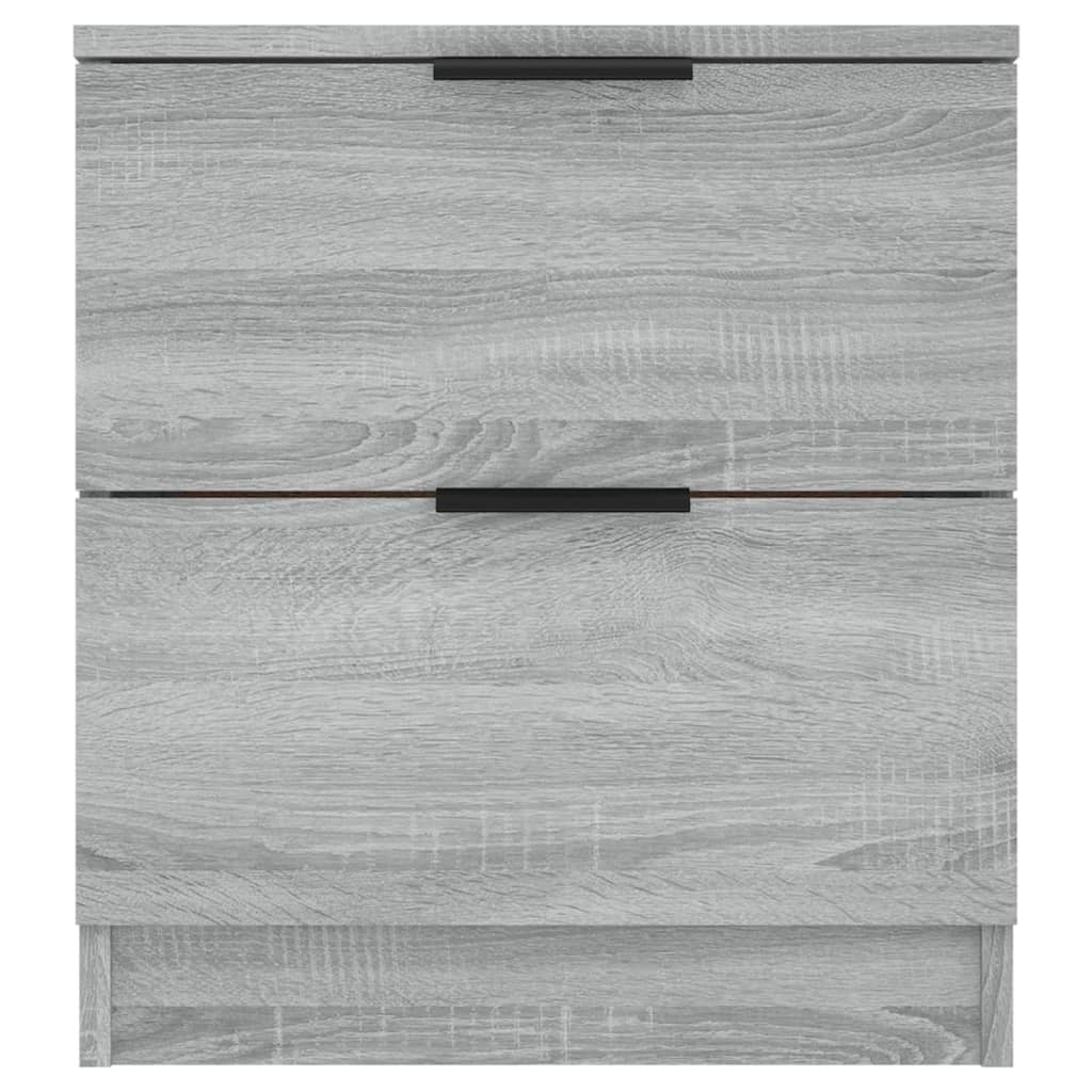 Nightstands 2 pcs Grey Sonoma Particleboard