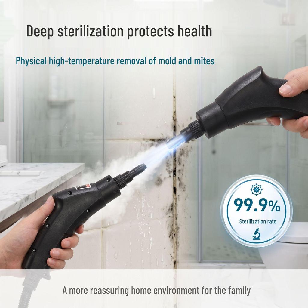 Multifunctional Portable High-Pressure Steam Cleaner for Home: Air Conditioner, Range Hood, and Kitchen Disinfection