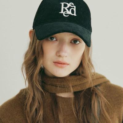 REED Corduroy Embroidery Ball Cap (4Colors)