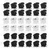 10Pcs/Lot Hair Claw Clips For Women 1.0 1.5Cm Small Black Brown Transparent Plastic Mini Claws Kids Hair Styling Accessories