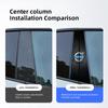 Car Door Center Pillar Sticker Auto Emblem Decorative Stickers For Volvo Xc60 Xc90 V40 V60 S60 V50 V90 S80 C40 XC40 V70 XC70 C30