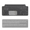 Tri-Mode Dual Bluetooth Keyboard 2.4G Bluetooth Keyboard Wireless Keyboard with Touchpad Gaming Keyboard with Card Slot for Windows Android IOS Tablet