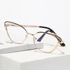 Anti-Blue Light Rays Eyeglasses Frame Women Cat Eye Glasses Brand Designer Clear Lens Computer Optical Eyewear