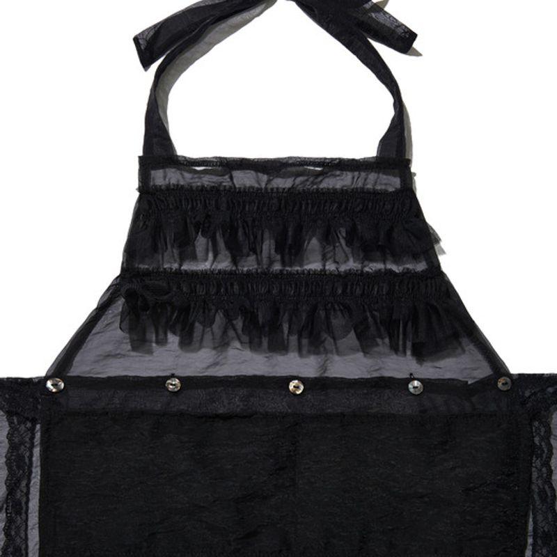 PIECEMAKER TS 3WAY SHEER APRON (BLACK)