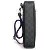 Gucci Adjustable Strap Zipper Closure Canvas And Leather Waist Bag Men Waist Bag Black 792094-FADJM-1043
