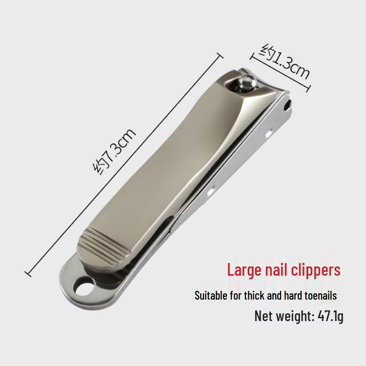 

Stainless Steel Anti-Splash Nail Clipper Set with Gift Tool
