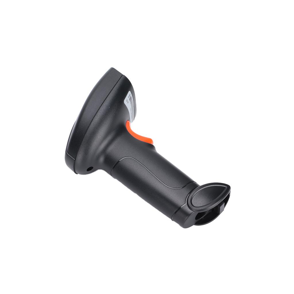 Bar Scanner Handheld 360 Rding Dustproof Waterproof Wireless QR USB Rder(Black Blue )