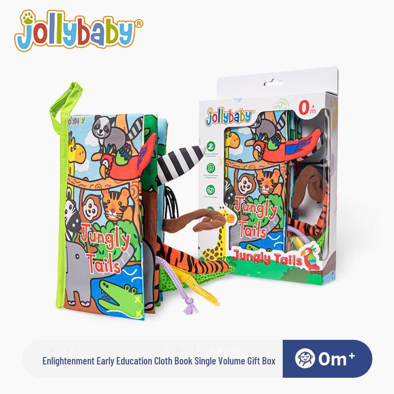 

Jollybaby Educational Cloth Book Gift Box for Infants Aged 0-3 Years