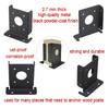 Adjustable Deck Post Anchors Base Brackets Portable Sturdy Reinforced Accessory for Secure Deck Structure Support
