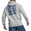 Puma Graphic Print Hooded Sweatshirt Unisex Sweatshirts Gray 536753-04