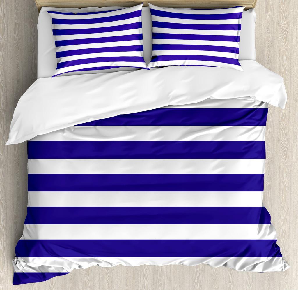 Black Plus White Striped Quen Sized Dimensions Soft Duvet Cover, Stylish Soft Warm Soft Duvet Cover, Suitable For Men Plus Women Bedrom Soft Duvet